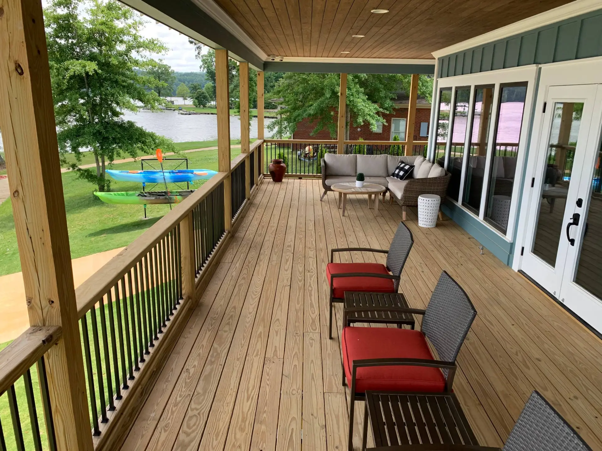 Covered porch